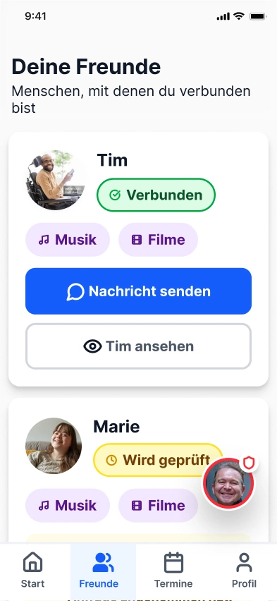 vluegge App Vorschau